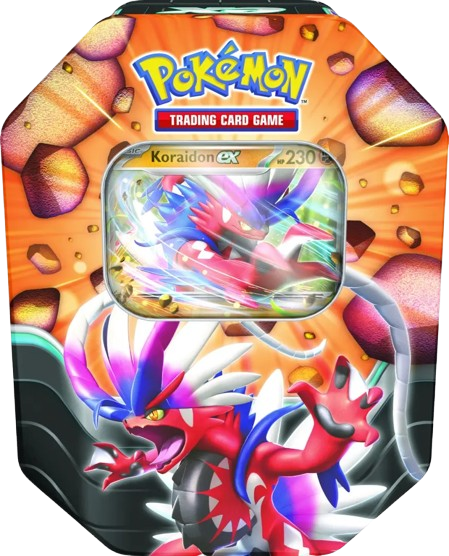 Pokemon TCG  Slashing Legends Tin | Koraidon  Magic The Trading