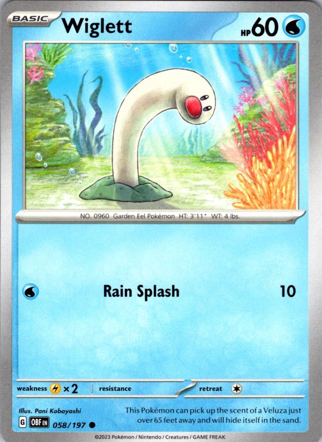 58 Magic Card OBF – Wiglett #58 – Magic The Trading